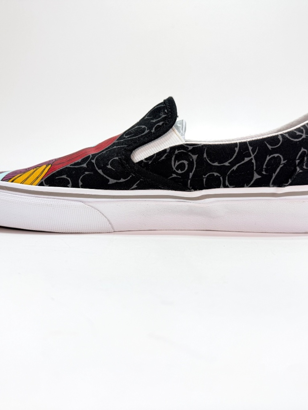 VANS Nightmare Before Christmas Jack & Sally Slip On Shoes Women's 6.5 NEW w/Tag - Picture 9 of 16